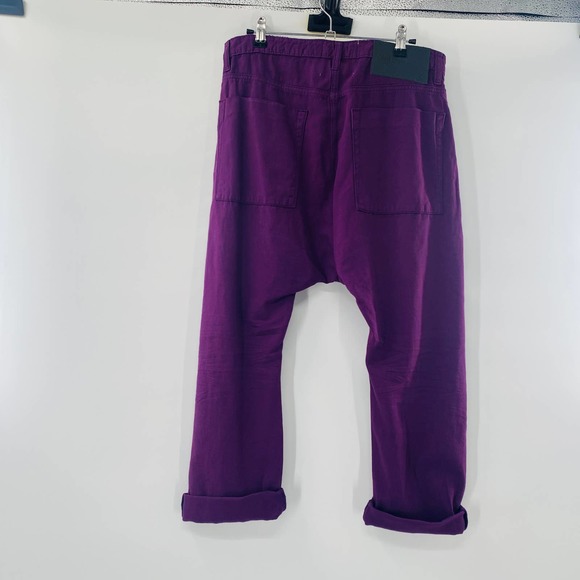 One Teaspoon Deep Purple Sinners Distressed Harem Jeans Size 25 NWT - Picture 8 of 8